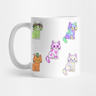 Kitties Sticker Pack 4 Mug